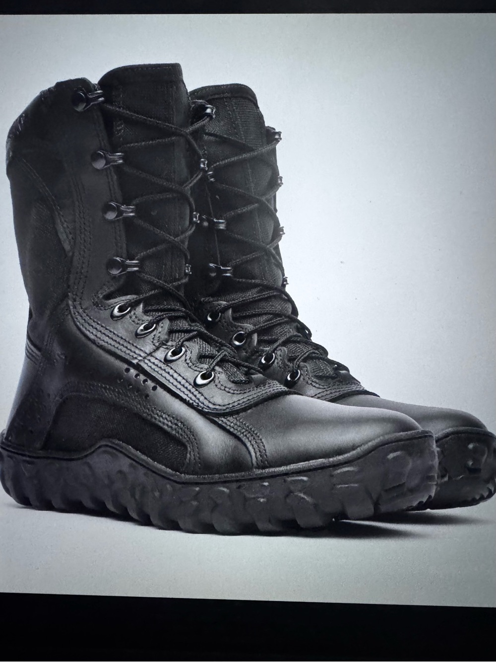 Rocky S2V 400 G Tactical Lace-Up Boots - Black